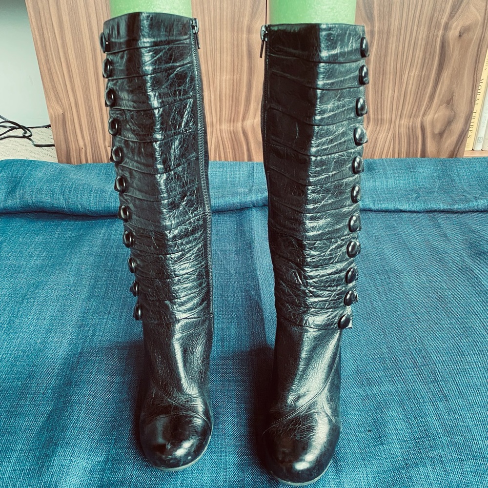 Miz Mooz Black Tall Boots.